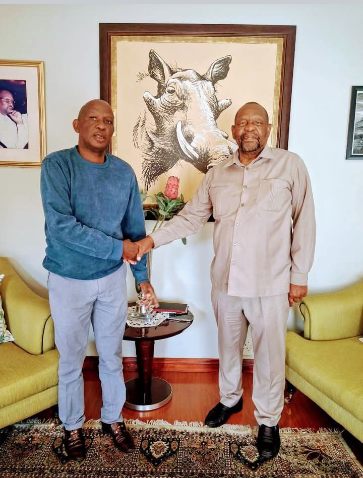 Reimagining tomorrow, the tea meeting with Prof. Motshekga, the founder of African Heritage Group